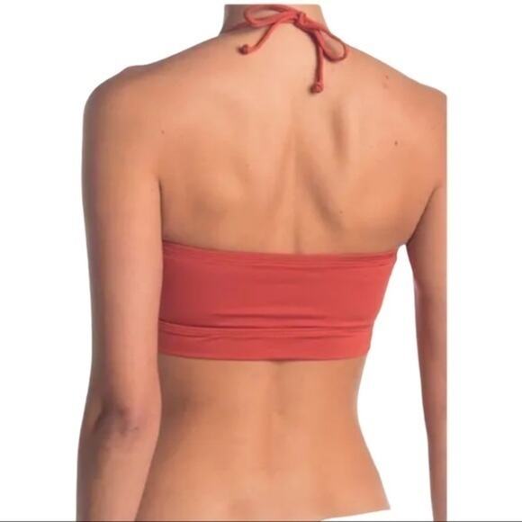 BECCA Bandeau Bikini Top & High Waist Bottom Small - Picture 2 of 13